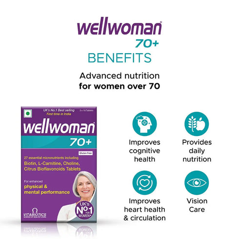 Vitabiotics Wellwoman 70+